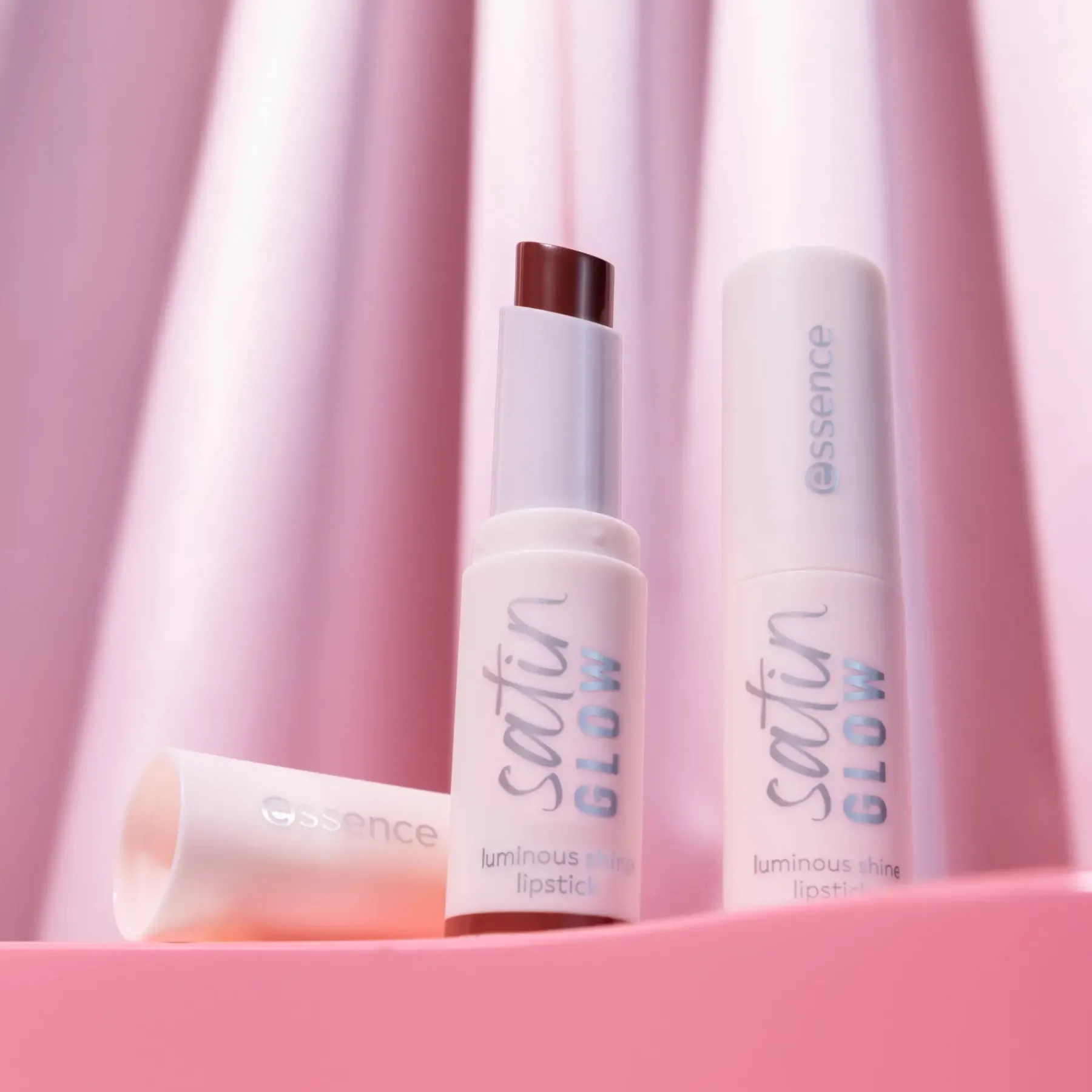 New Satin Glow Luminous Shine Lipstick 05 Chai There! Lippenstift|Veganer Lippenstifte