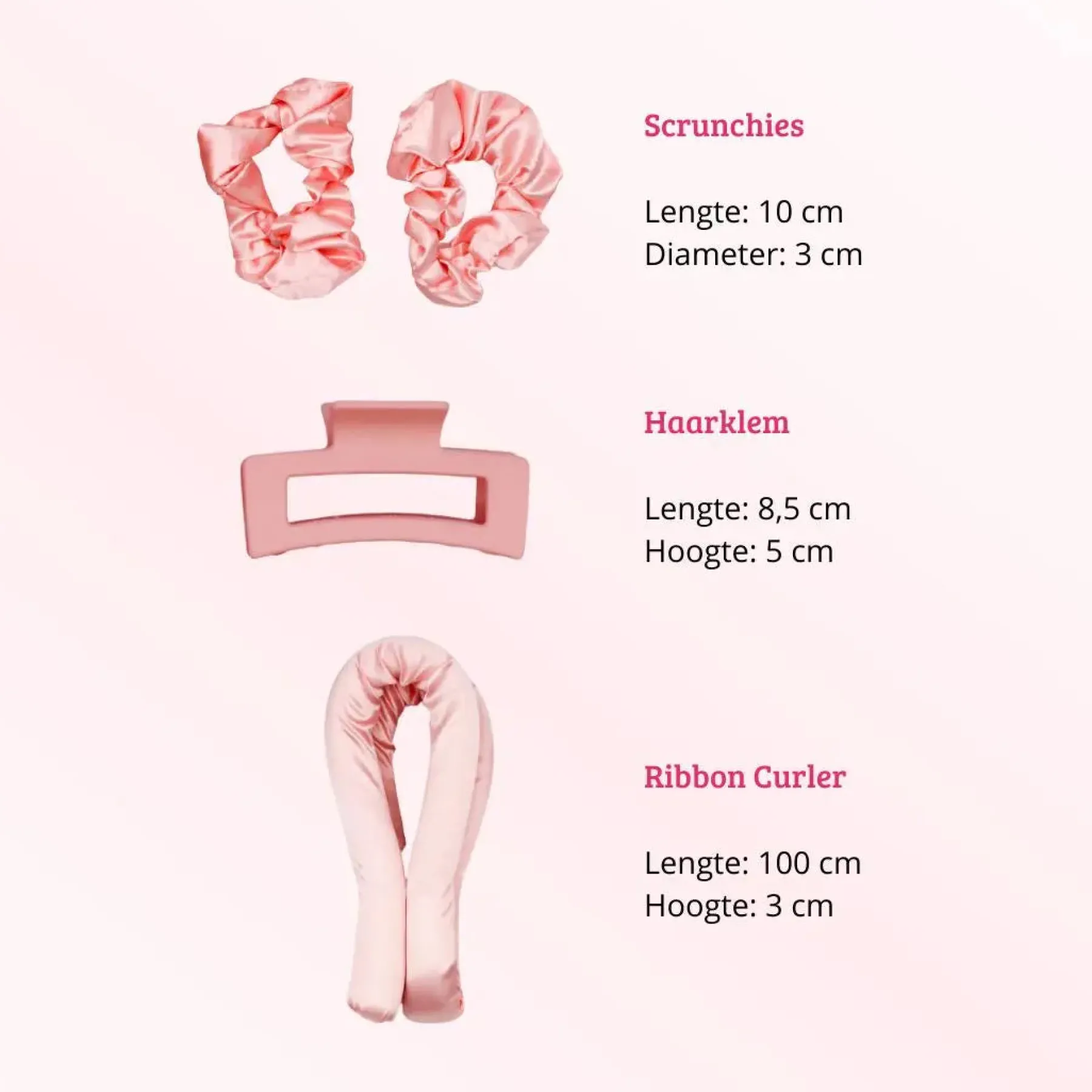Satin Heatless Curls Haarpflege-Routinen & Sets|Lockenwickler