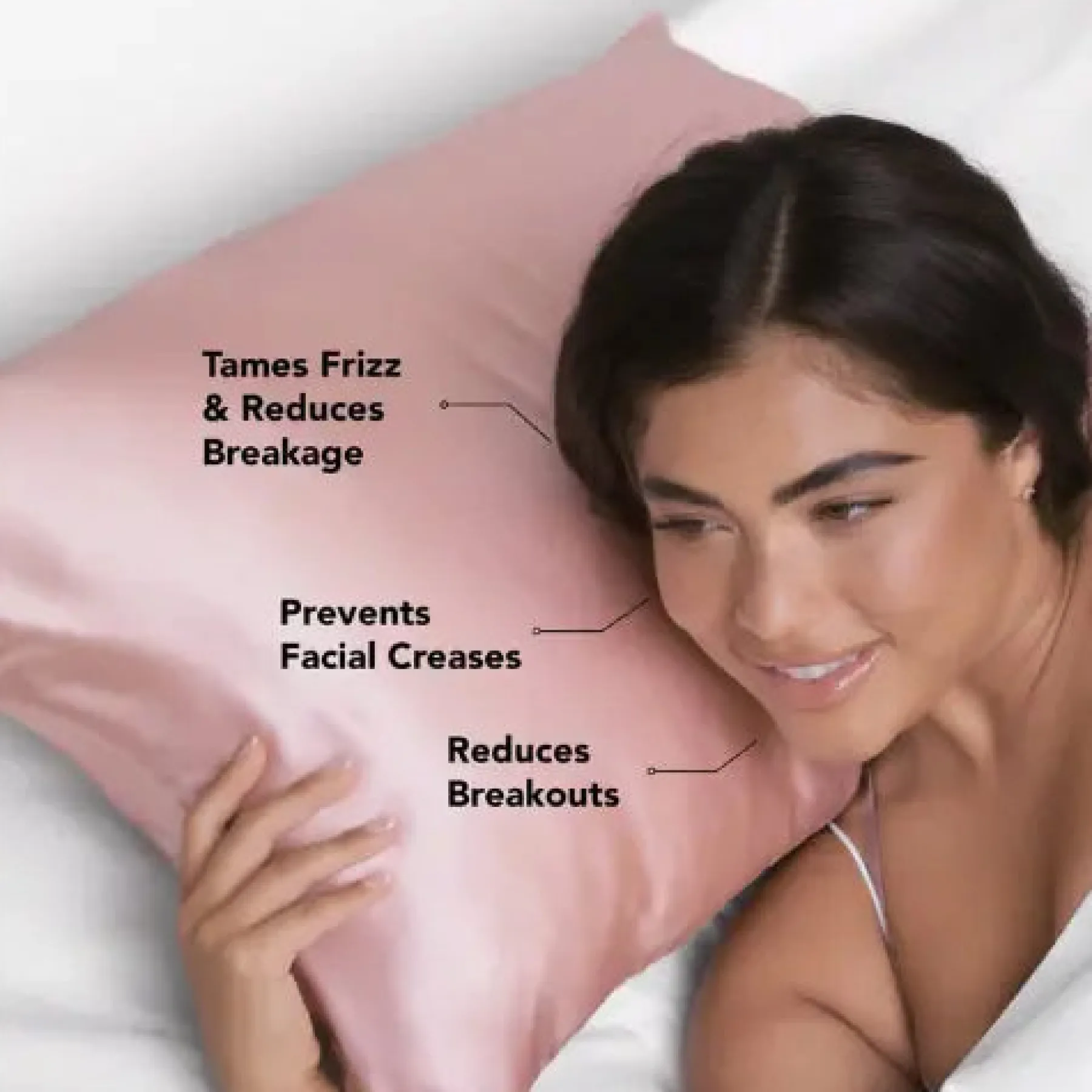 Clearance Satin Pillowcase Blush Kopfkissenbezüge|Healthy Hair Methode