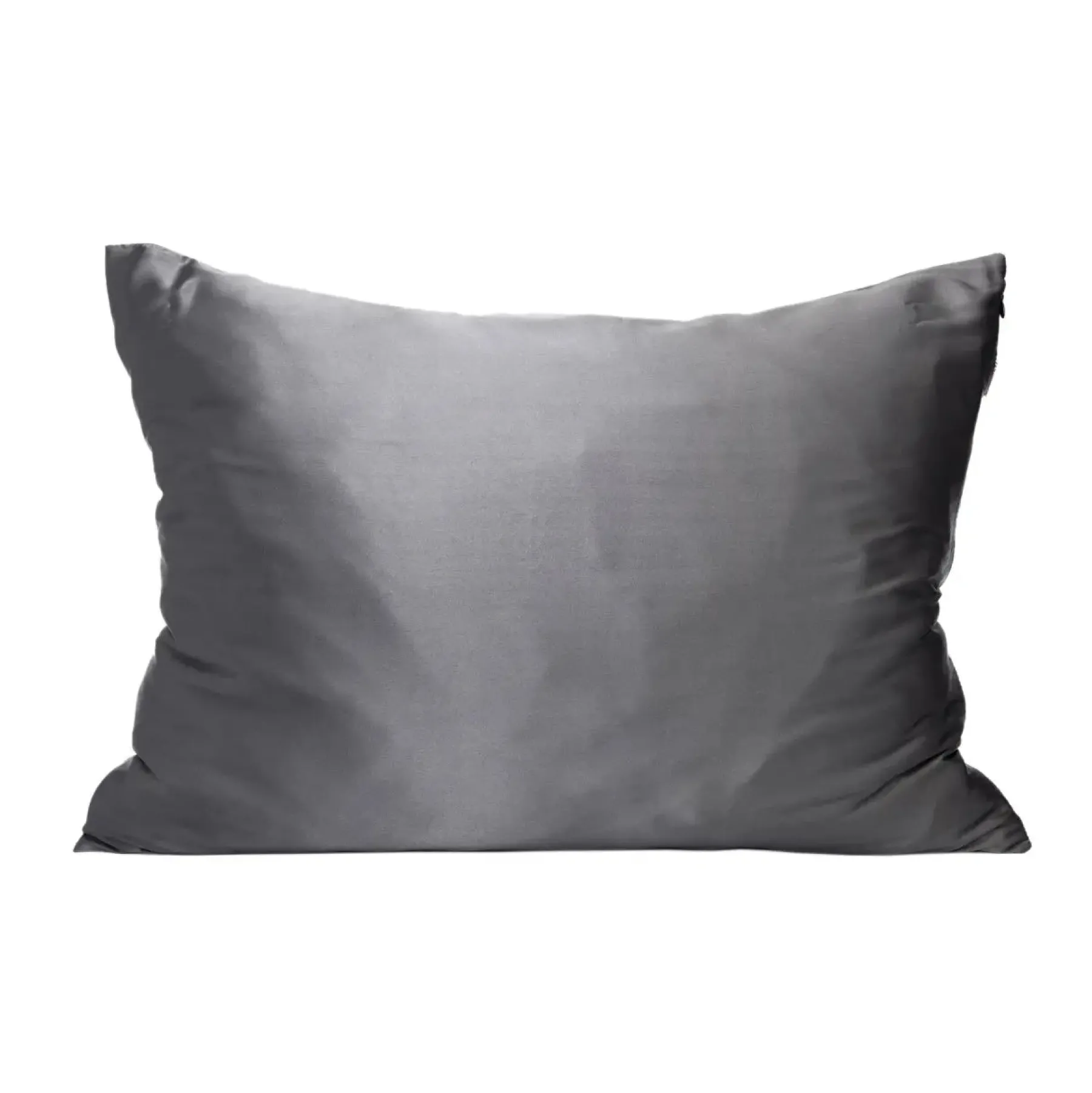 Satin Pillowcase Charcoal Kopfkissenbezüge|Kopfkissenbezüge