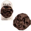 Best Satin Rosette Flat Cloud Clip Chocolate Haarspangen & -Clips