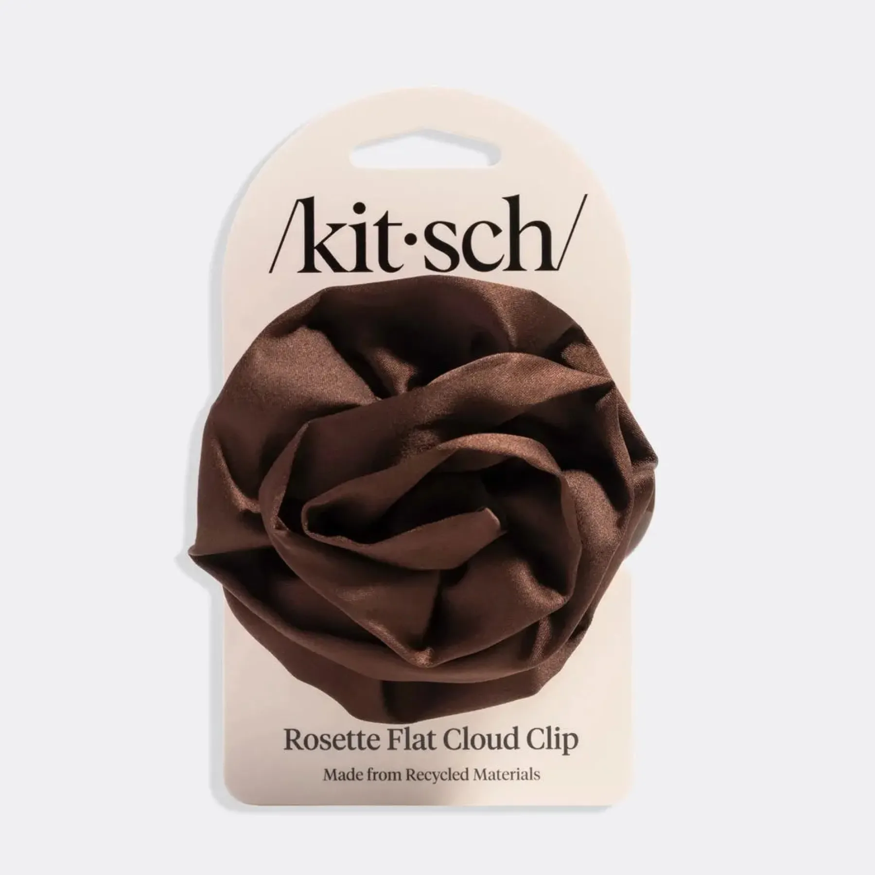 Best Satin Rosette Flat Cloud Clip Chocolate Haarspangen & -Clips