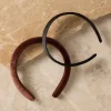 Discount Satin & Velvet Headbands Black/Cocoa Stirnbänder