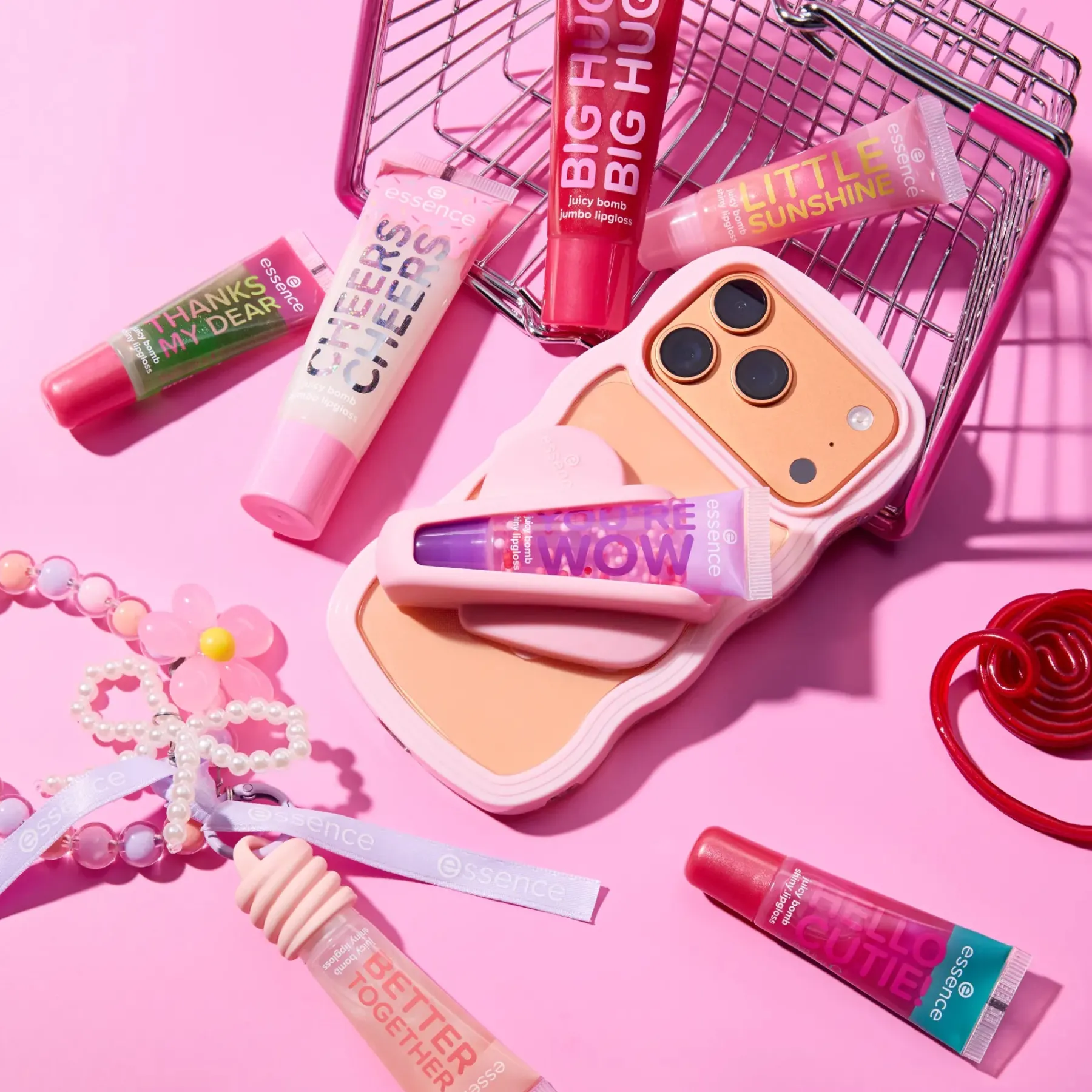 Online Say It With Juicy Hello Cutie! Juicy Bomb Shiny Lipgloss 02 Witty Watermelon Lipgloss|Veganer Lipgloss