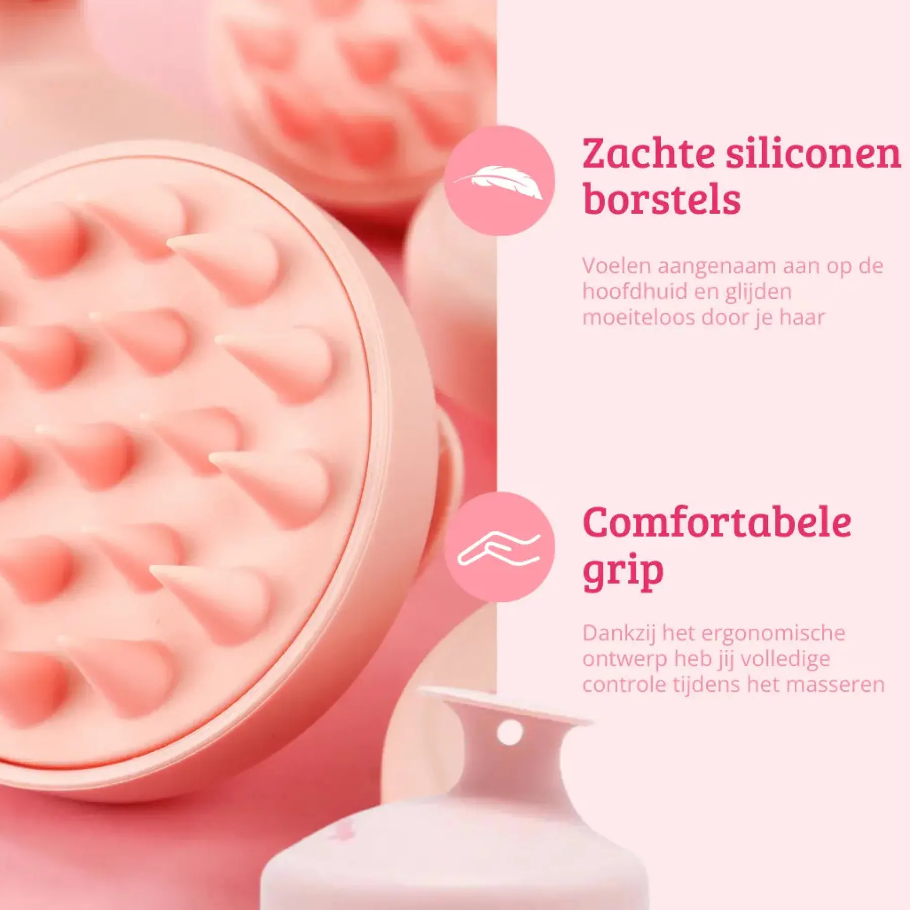 Hot Scalp Massaging Brush Hair Growth|11 Schritte Haarpflege Routine