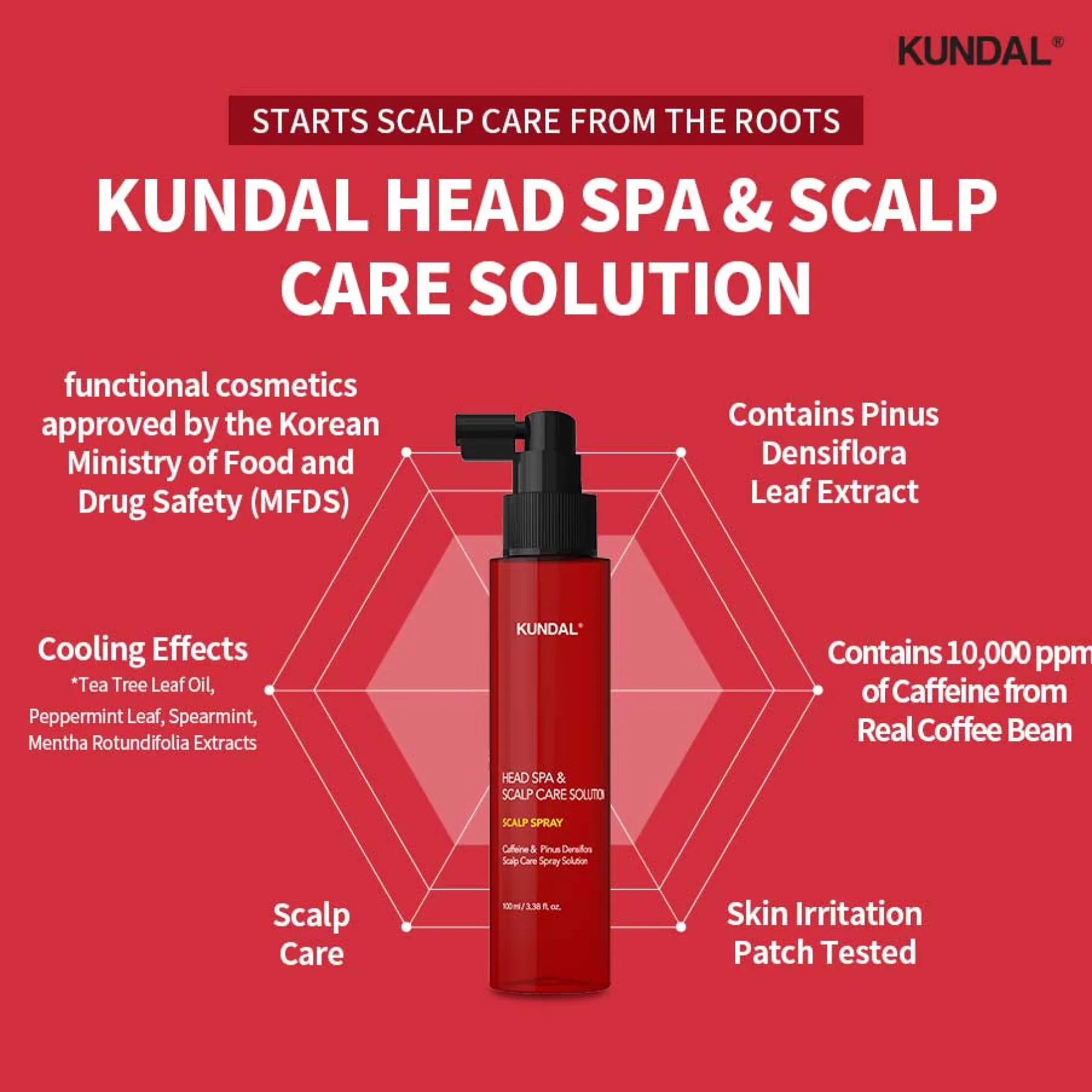 Hot Scalp Tonic Hair Growth|Korean Haarpflege