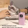 Discount SC300F Clip-On Rechargeable Nail Drill 30.000RPM Pink 1. Nagels Voorbereiden|1. Nagels Voorbereiden