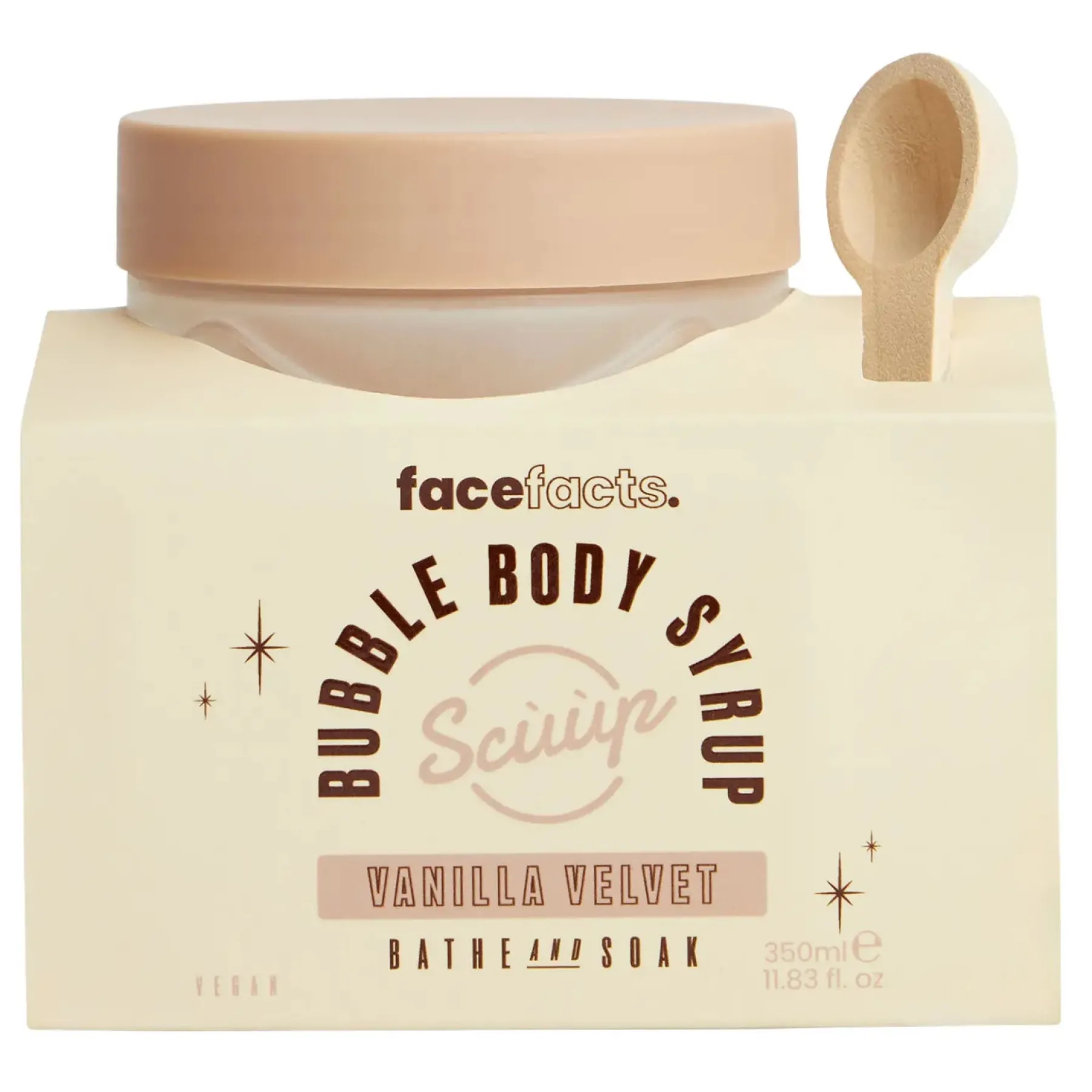 New Scuup Bubble Body Syrup Vanilla Velvet Everything Shower|Scent Layering Vanilla