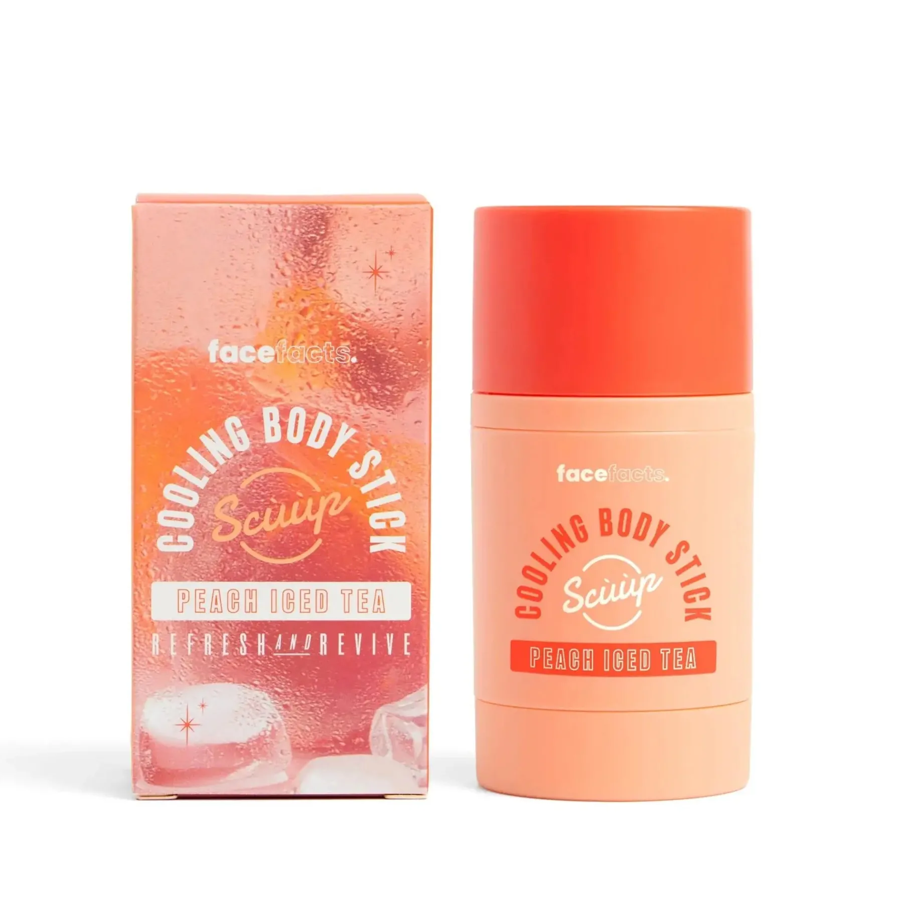 Discount Scuup Peach Iced Tea Cooling Body Stick Everything Shower|Vegan Pflege