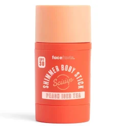 Hot Scuup Peach Iced Tea SPF30 Shimmer Body Stick Everything Shower|Spf