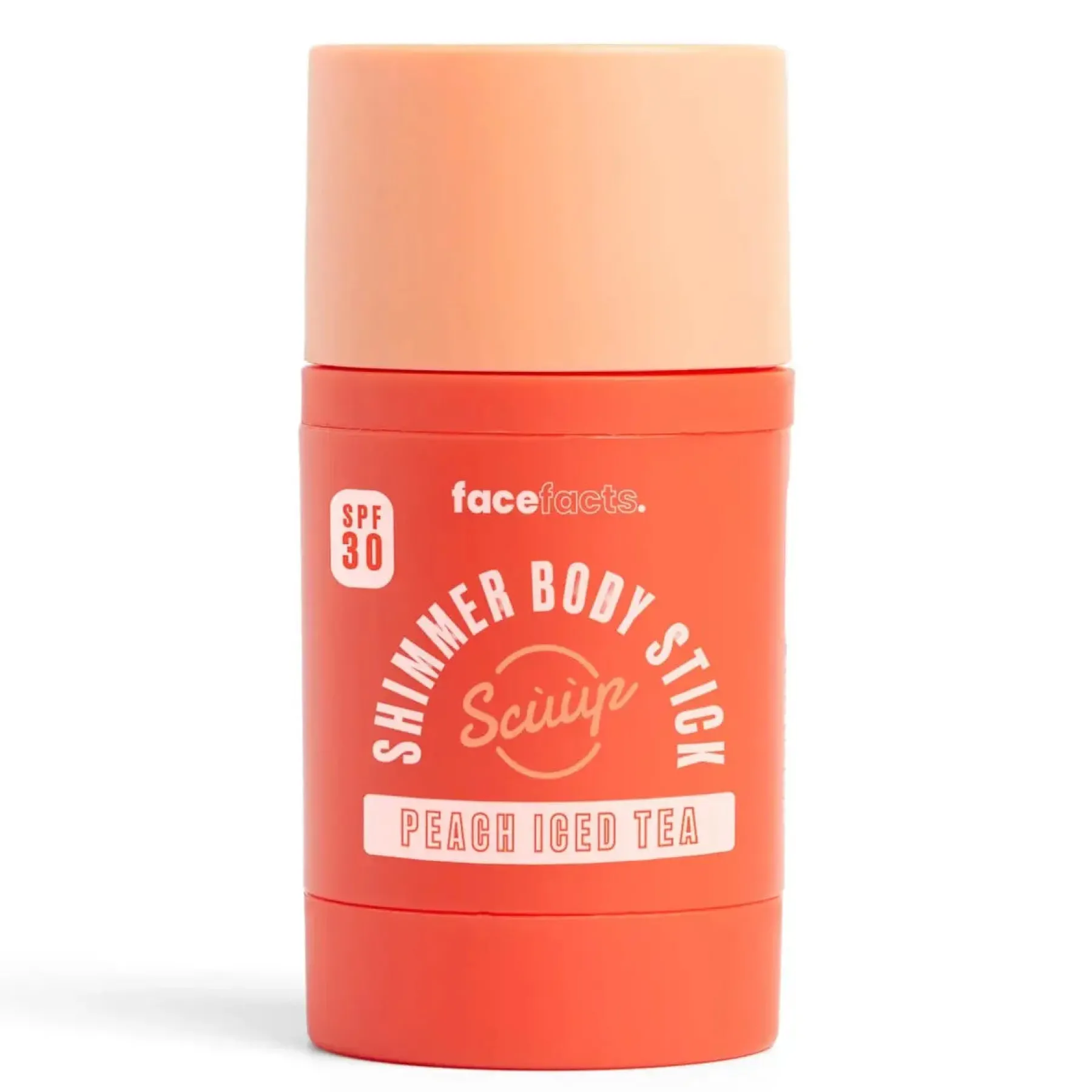 Hot Scuup Peach Iced Tea SPF30 Shimmer Body Stick Everything Shower|Spf