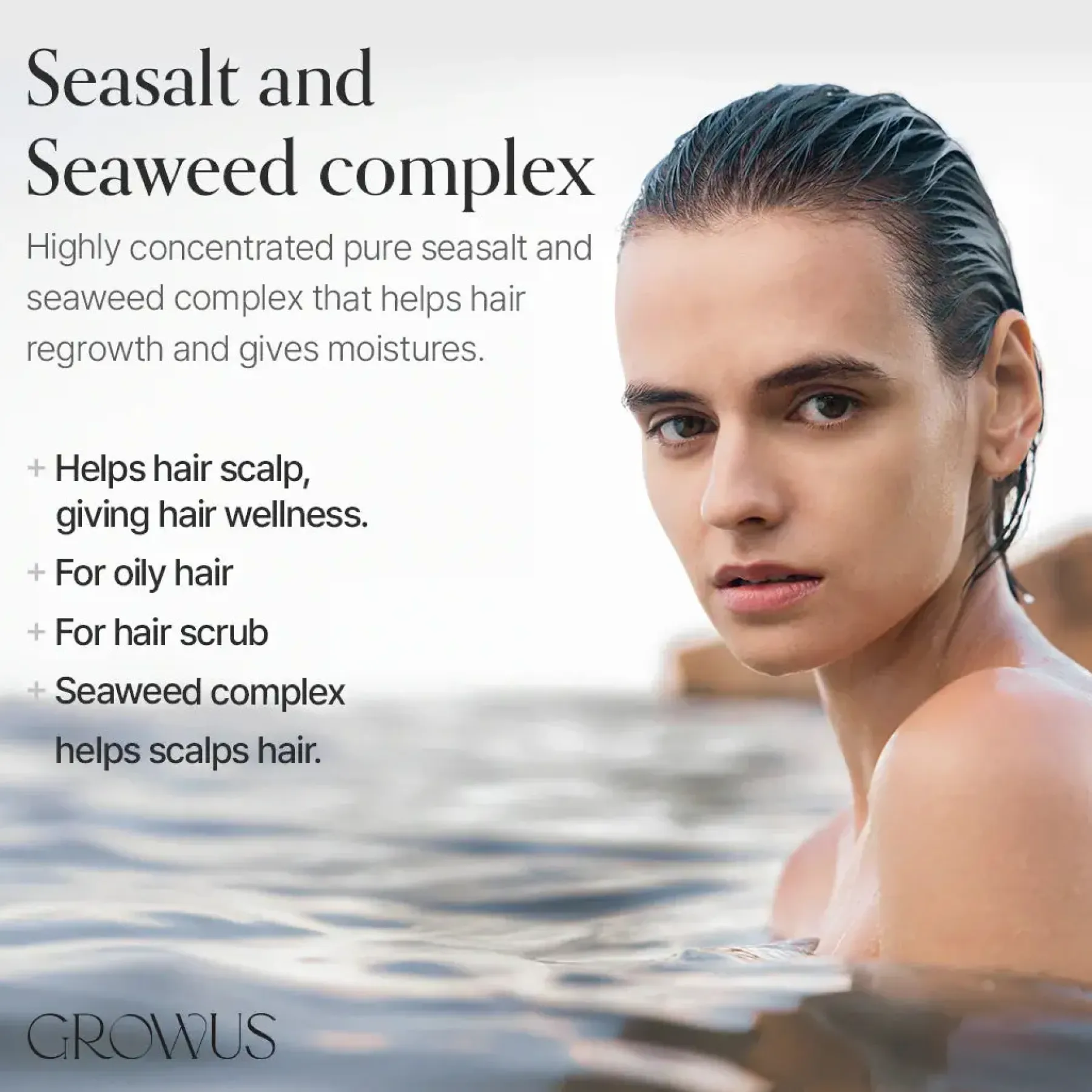 Outlet Sea Salt Therapy Shampoo Hair Growth|Korean Haarpflege