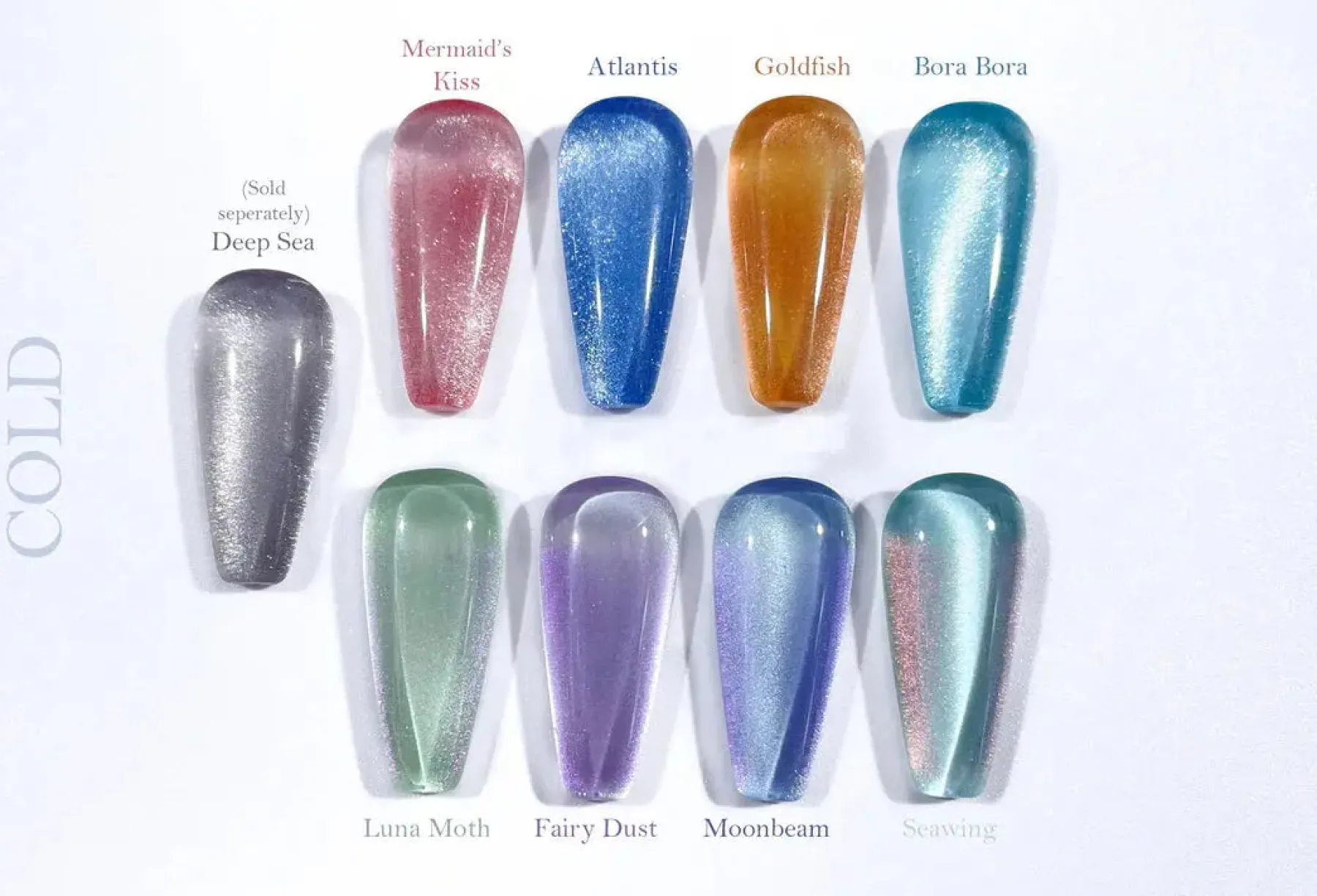 Discount Sea x Sky Magnetic Cat Eye Gel Polish Bora Bora Veganer Nagellack|Cat Eye Gellack