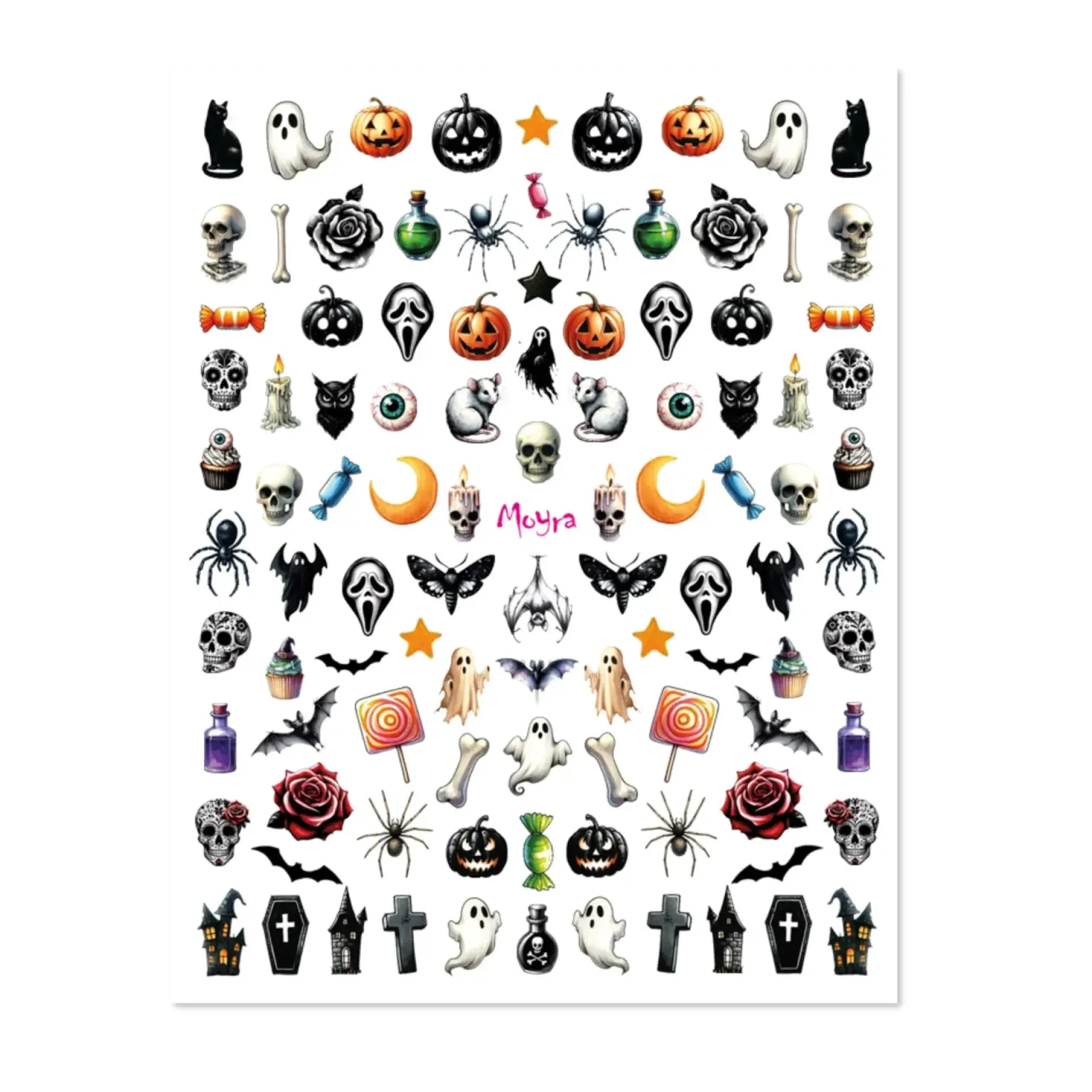 Self-Adhesive Nail Stickers No. 32 Nagelkunst