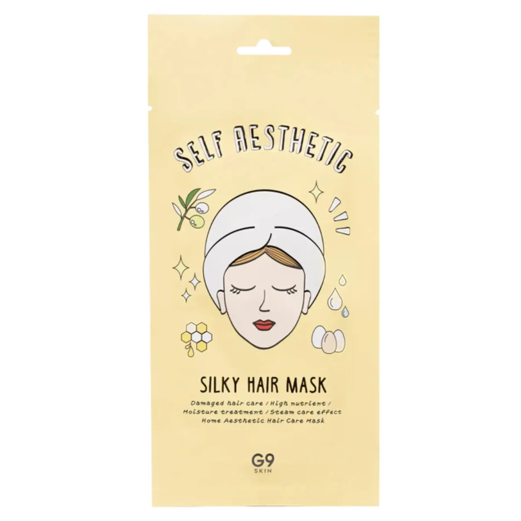 Clearance Self Aesthetic Silky Hair Mask Korean Haarpflege|11 Schritte Haarpflege Routine