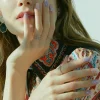 Discount Semi Cured Gel Nail Strips N Afterglow 3. Nail Wraps|Korean Nails