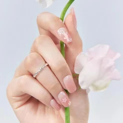 New Semi Cured Gel Nail Strips N Blossom 3. Nail Wraps|Korean Nails