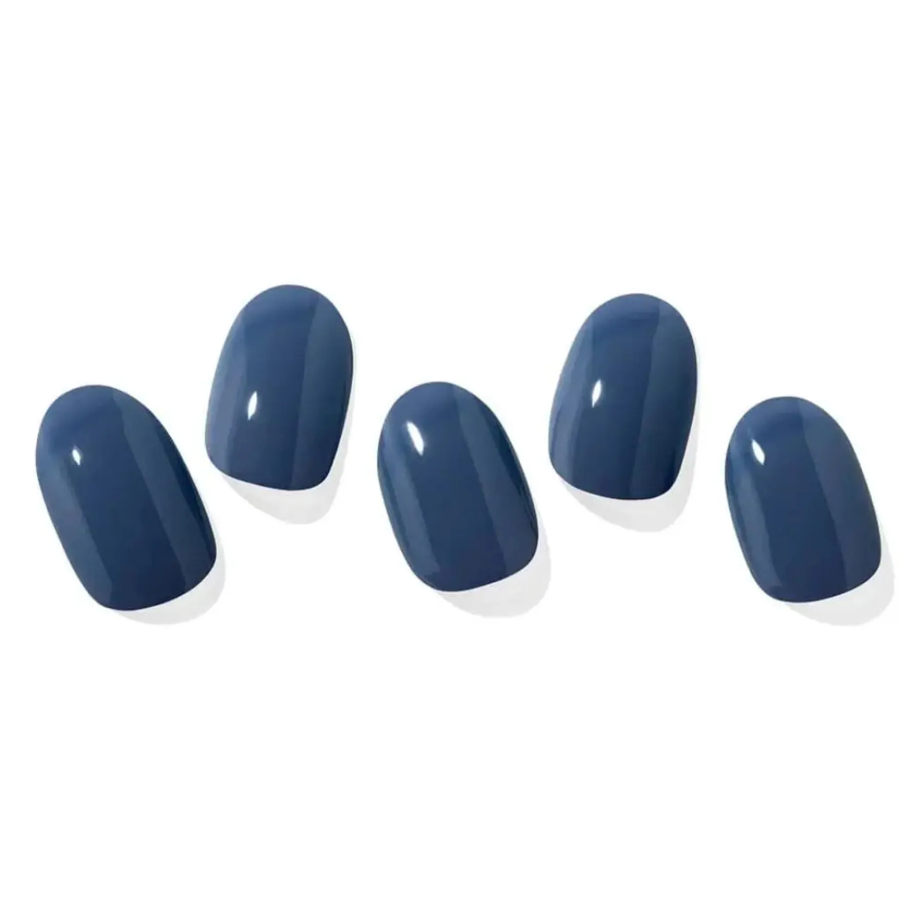 Clearance Semi Cured Gel Nail Strips N Cream Indigo 3. Nail Wraps|Korean Nails
