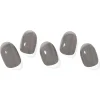 Clearance Semi Cured Gel Nail Strips N Tint Black 3. Nail Wraps|Korean Nails