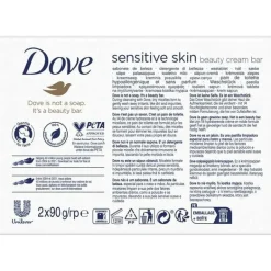 Sensitive Beauty Cream Bar 4-Pack Soap Bars|Duschgel