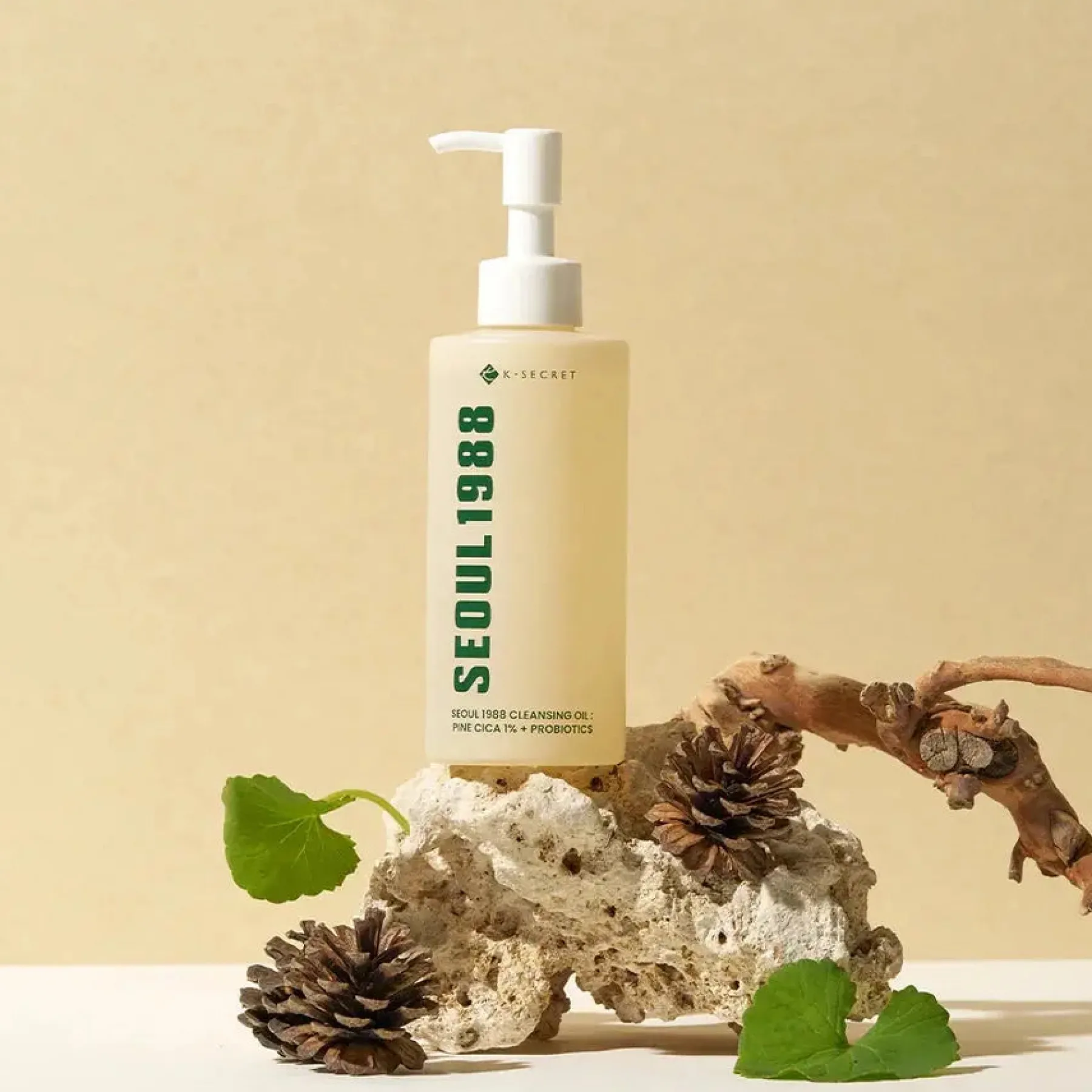 Sale Seoul 1988 Cleansing Oil: Pine Cica 1% + Probiotics Hauptzutat|Reinigungsmittel