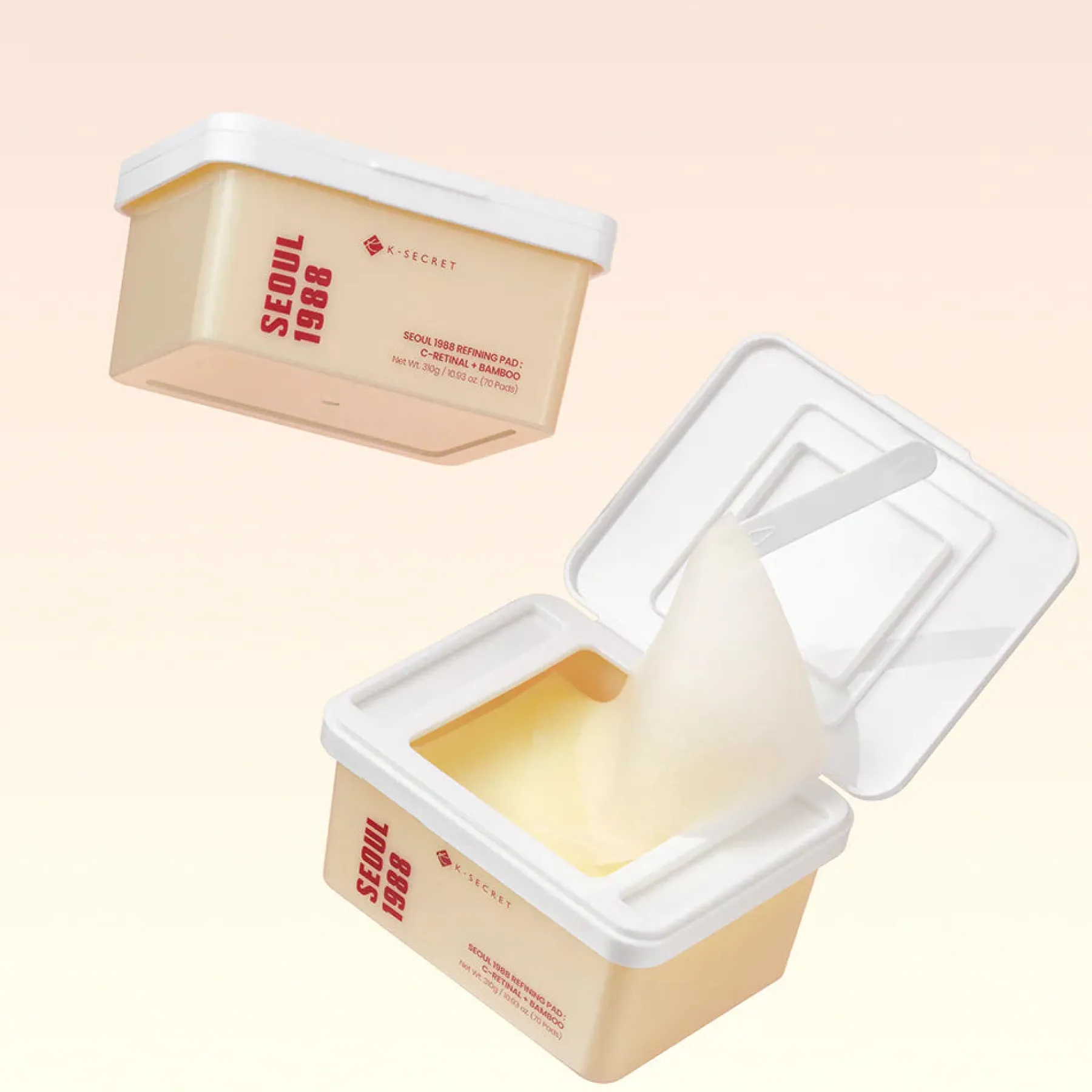 Online Seoul 1988 Refining Pad C-retinal + Bamboo Hauptzutat|Gesichtsmasken