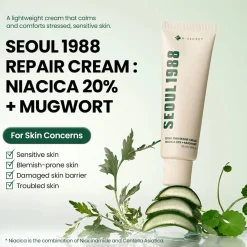 Discount Seoul 1988 Repair Cream Niacica 20% + Mugwort Feuchtigkeitscremes|Feuchtigkeitscremes