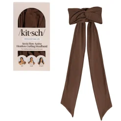 Hot Set & Flow Heatless Curling Headband Chocolate Brown Haarprobleem