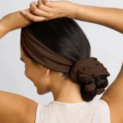 Hot Set & Flow Heatless Curling Headband Chocolate Brown Haarprobleem