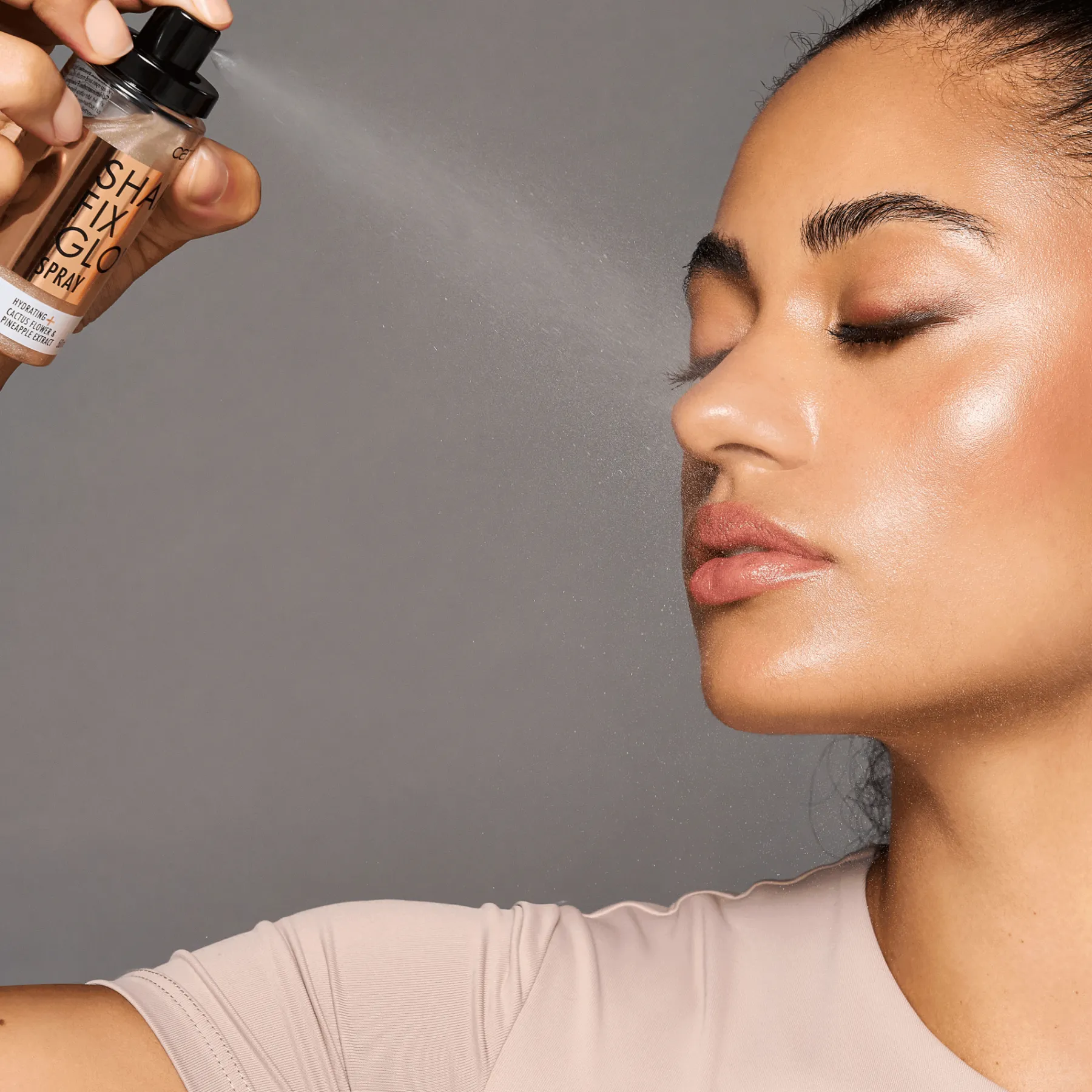 Clearance Shake Fix Glow Spray Fixier Spray|Clean Beauty