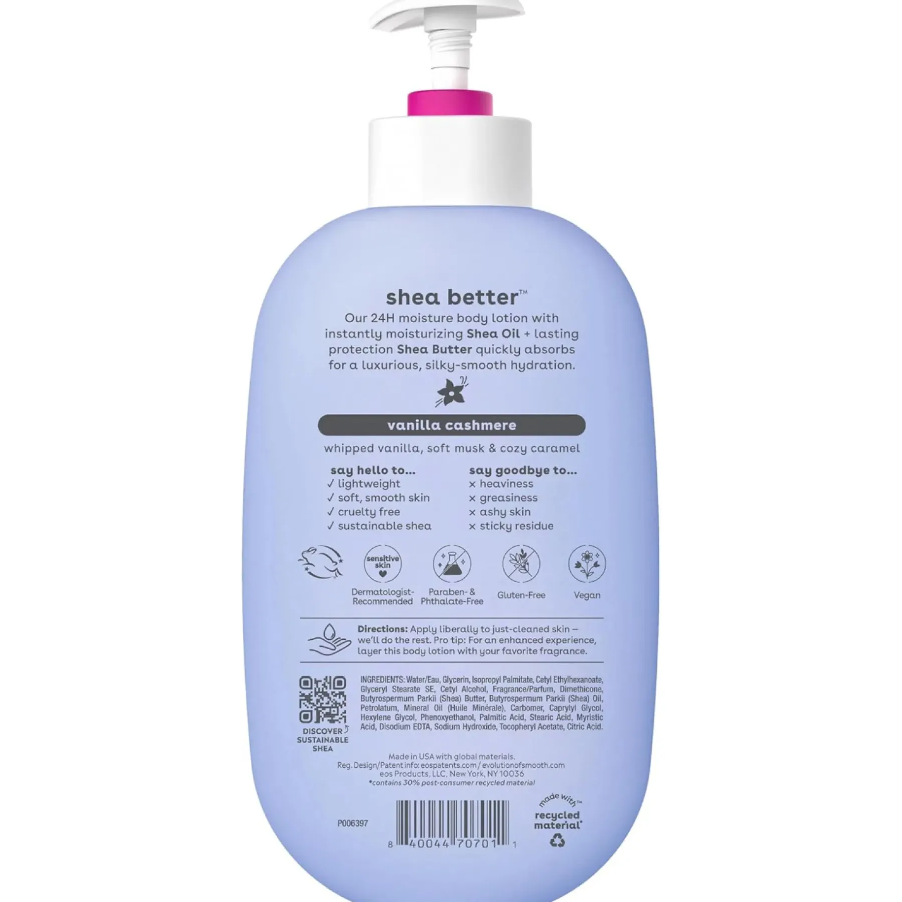 Discount Shea Better Body Lotion Vanilla Cashmere Everything Shower|Scent Layering Vanilla
