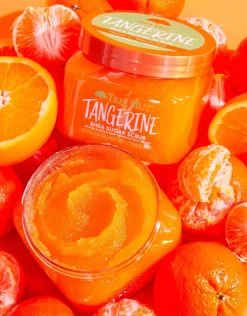 New Shea Sugar Scrub Tangerine Körperpeelings|Hauptzutat