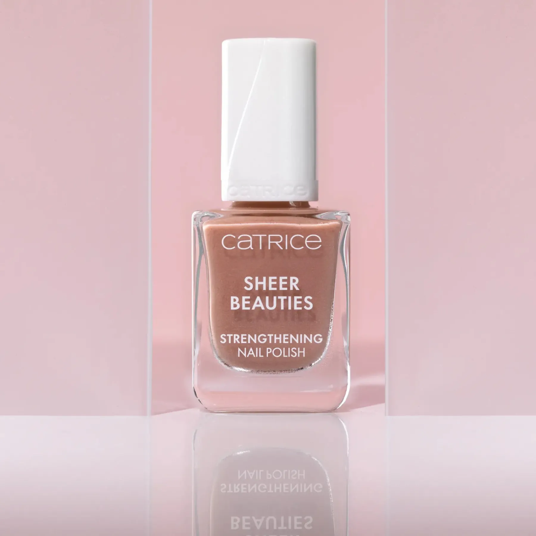 Sale Sheer Beauties Strengthening Nail Polish 060 Nudie Beautie 3. Nagellak