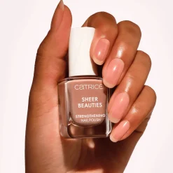Sale Sheer Beauties Strengthening Nail Polish 060 Nudie Beautie 3. Nagellak