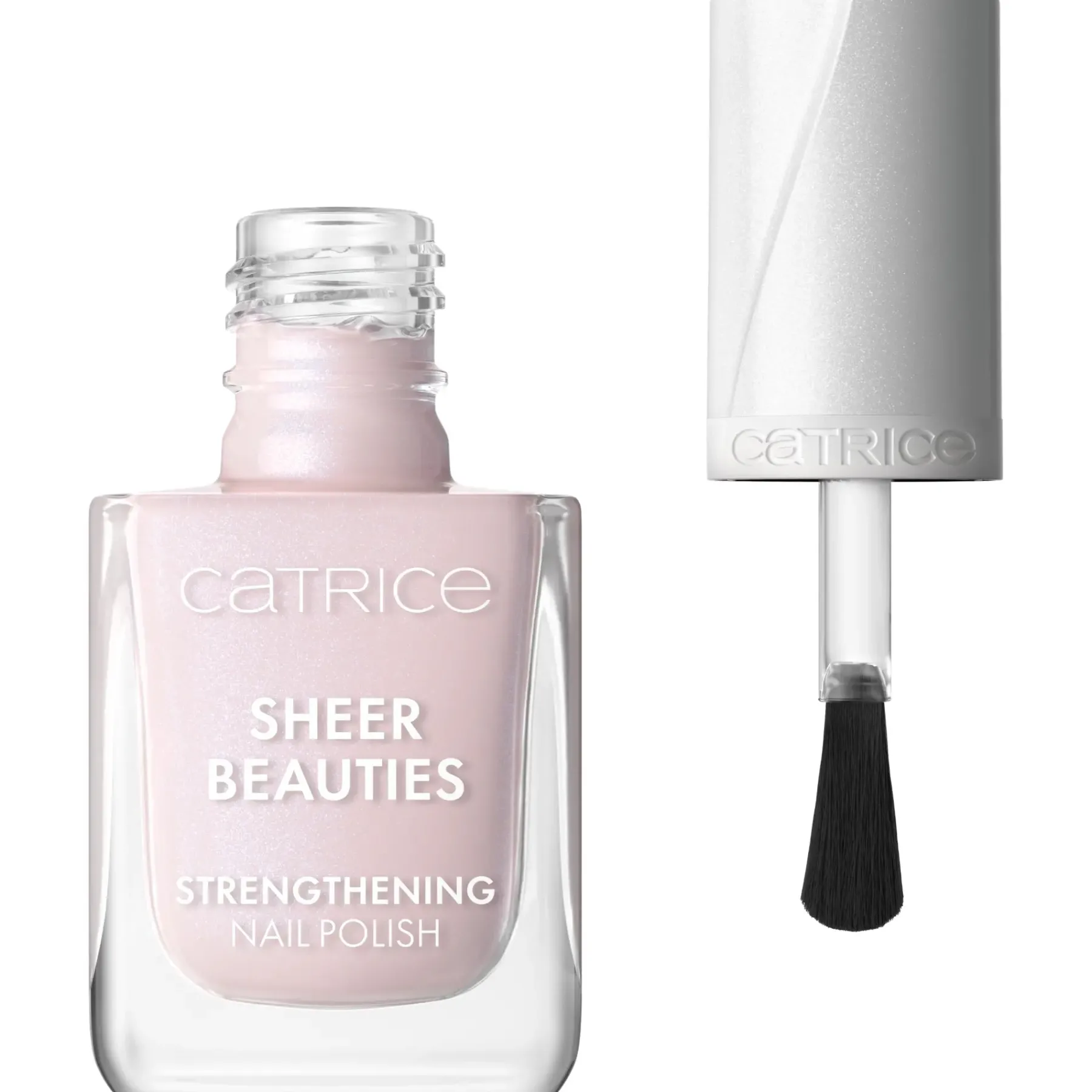 New Sheer Beauties Strengthening Nail Polish 040 Fluffy Cotton Candy 3. Nagellak
