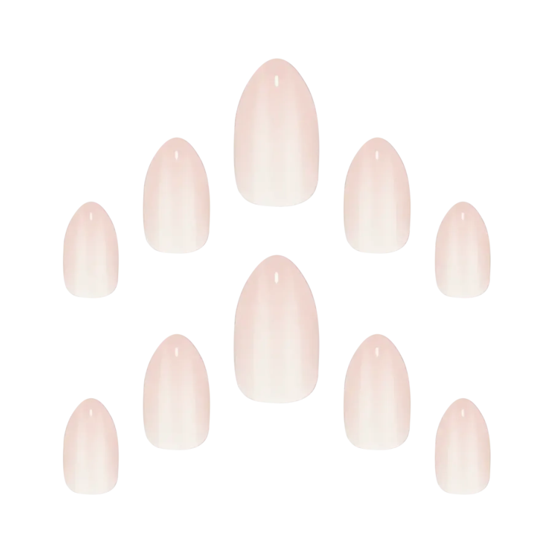 Clearance Sheer Tint Satin Slippers Nails Künstliche Nägel