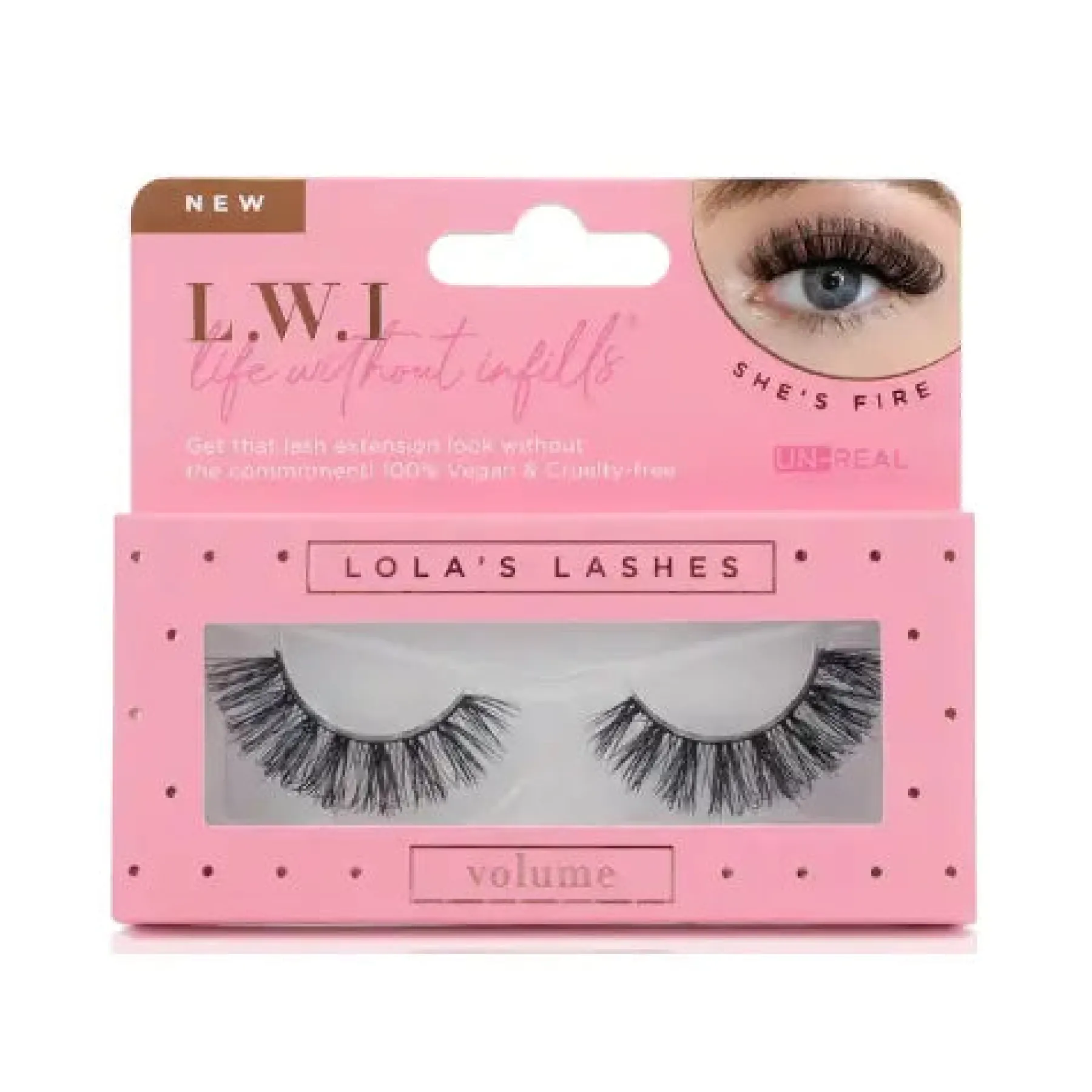 New She's Fire Russian Strip Lashes Künstliche Wimpern