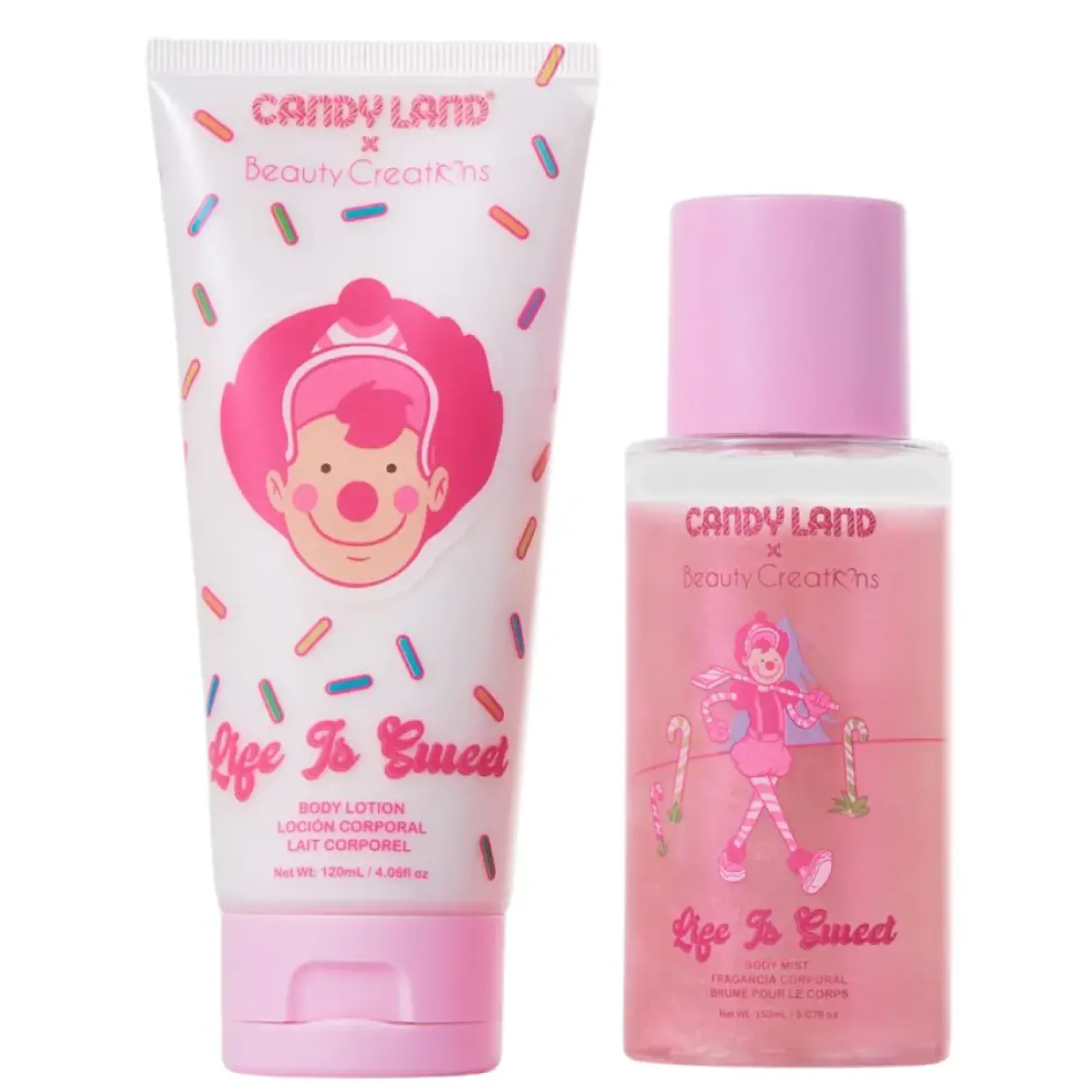 Discount Shimmer Body Lotion & Mist Set Life Is Sweet Makeup Sets