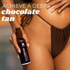 Online Shine Brown Chocolate Oil Vegan Tanning|Tanning Oil