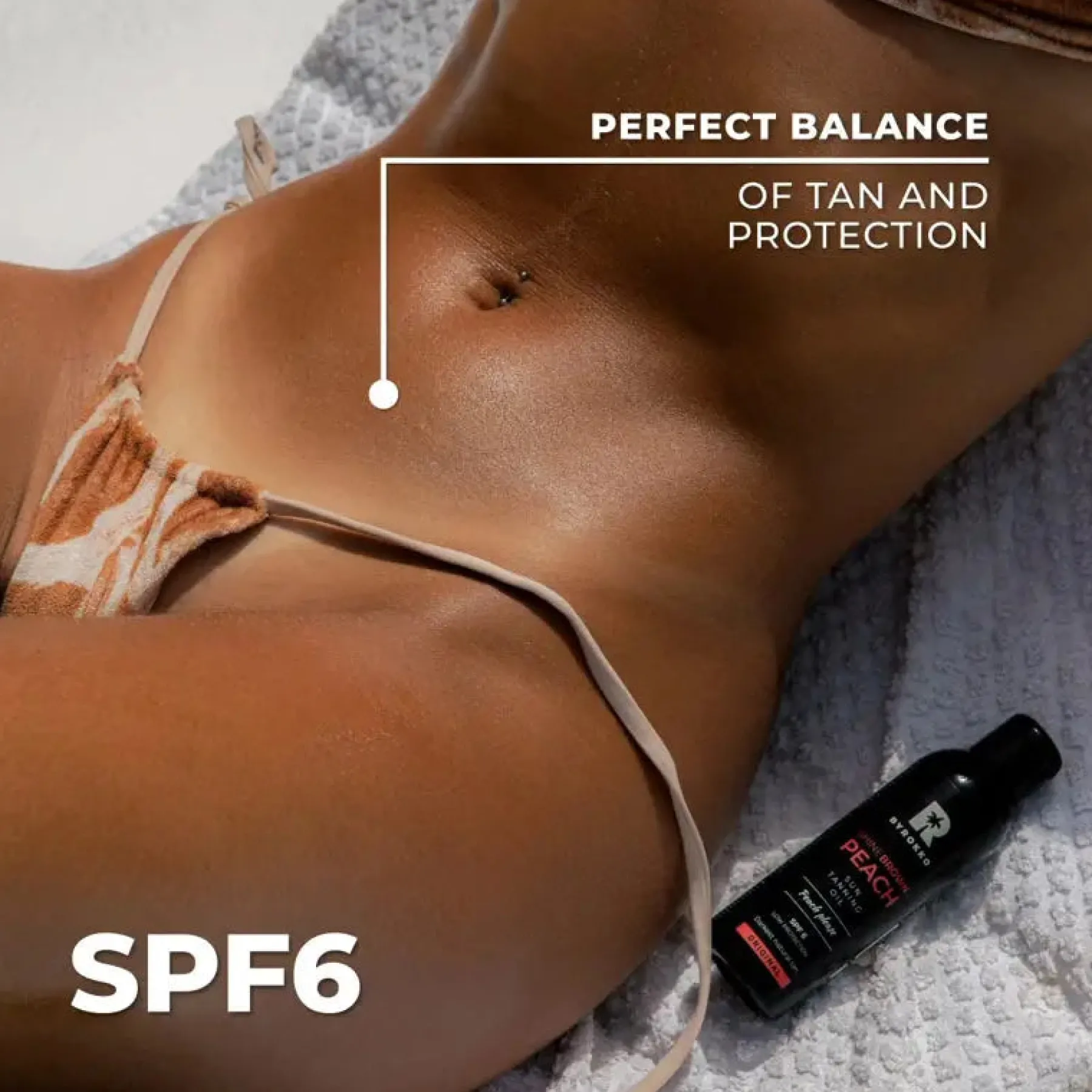 Hot Shine Brown Oil SPF 6 Vegan Pflege|Vegan Tanning