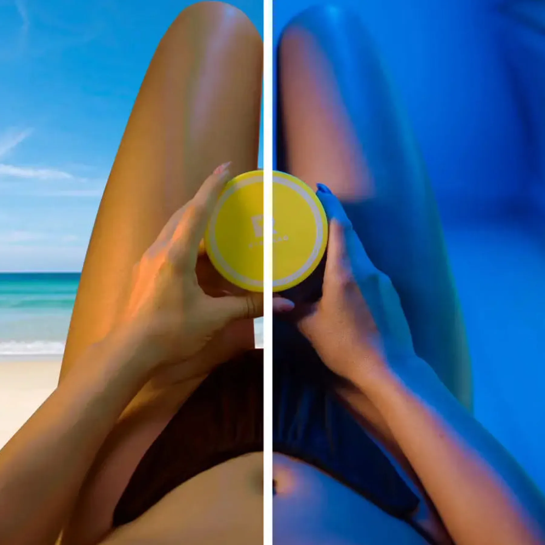Hot Shine Brown Tropical Vegan Tanning