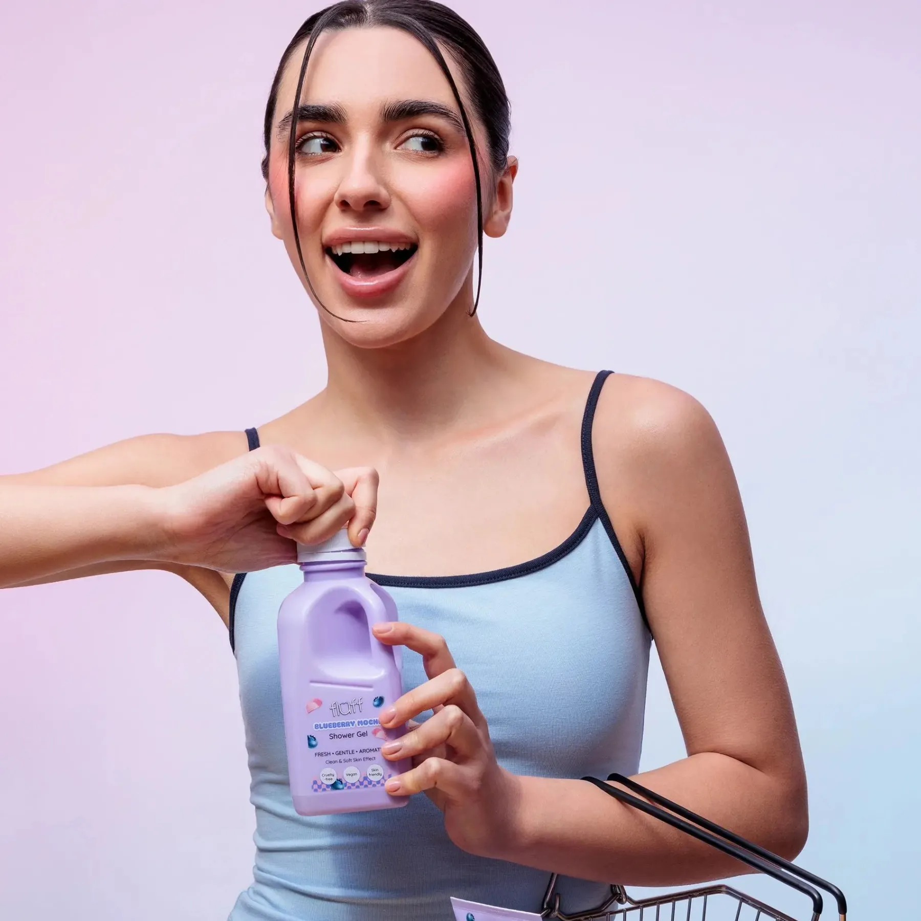 Shower Gel Blueberry Mochi Vegan Pflege|Hautprobleme