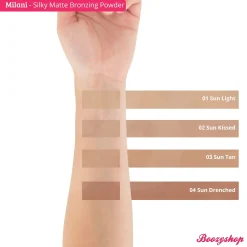 New Silky Matte Bronzing Powder 01 Sun Light Bronzer