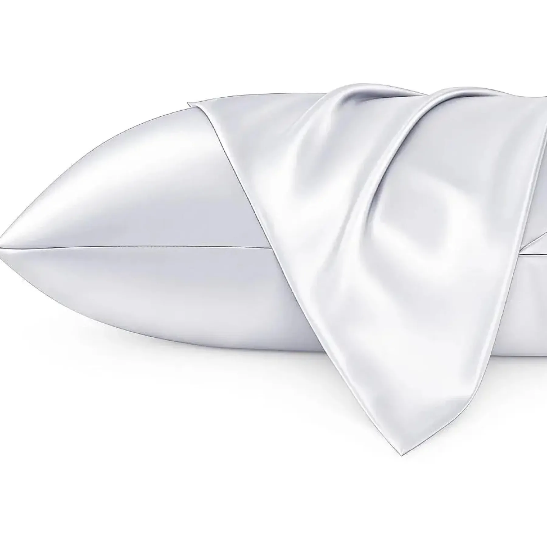 Sale Silky Satin Pillowcase Silver Grey Curly & Coily Accessories|Kopfkissenbezüge