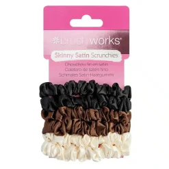 Outlet Skinny Satin Scrunchies Haargummis