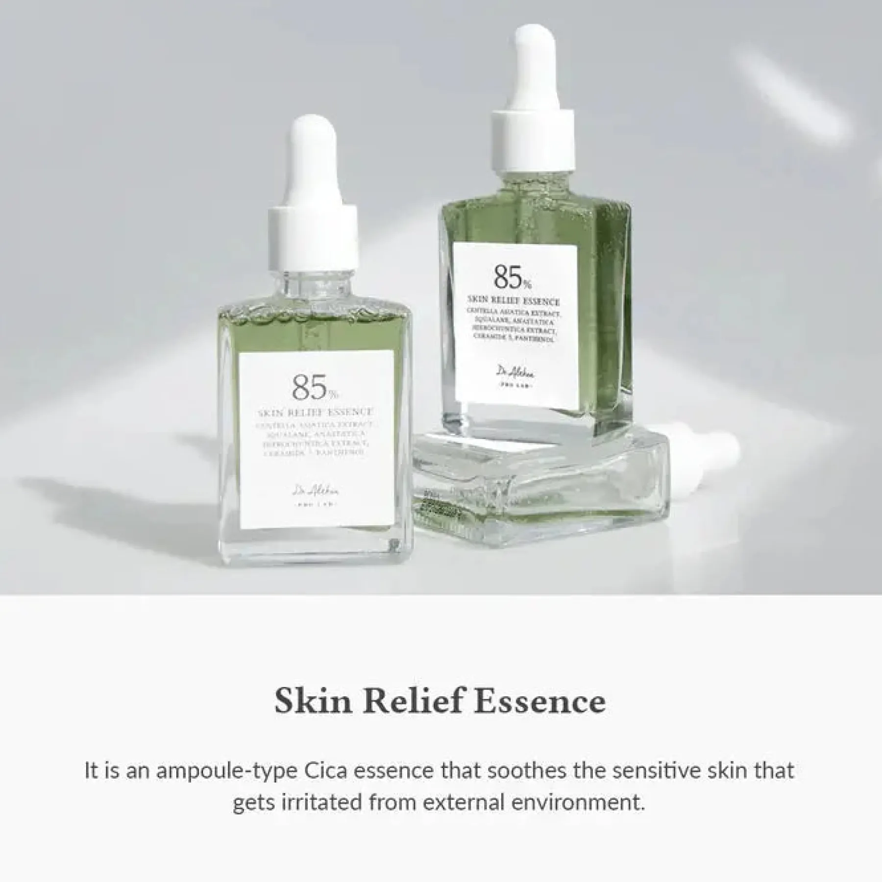 Clearance Skin Relief Essence Beruhigendes Serum|Hauptzutat