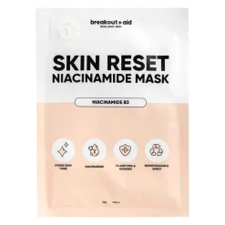Skin Reset Niacinamide Mask Gesichtsmasken|Hautprobleme