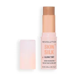 New Skin Silk Glow Tint Sheer Foundation Stick Medium Tan Neutral Foundation