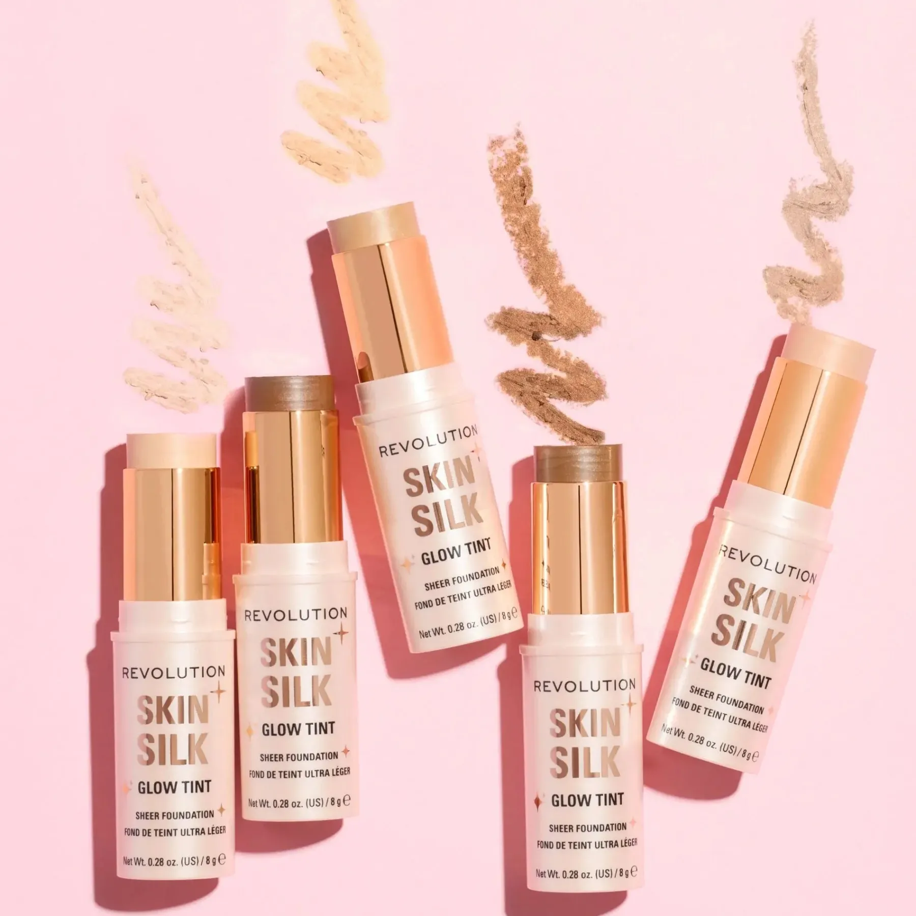 Sale Skin Silk Glow Tint Sheer Foundation Stick Fair Neutral Cool Foundation