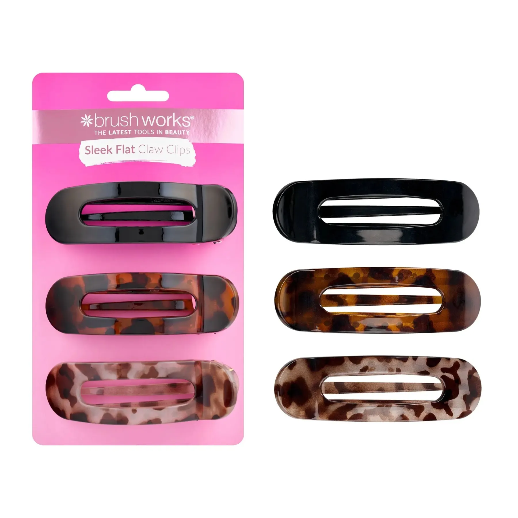 Clearance Sleek Flat Claw Clips Haarspangen & -Clips